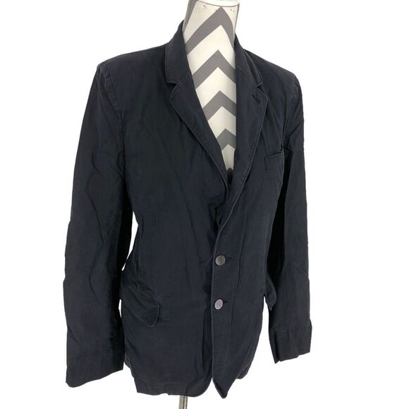 Dries Van Noten 2 Button Blazer Size 50 linen? Cotton Mother of Pearl - Picture 2 of 9